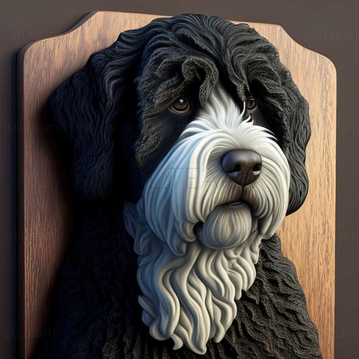 3D model Portuguese Water dog (STL)